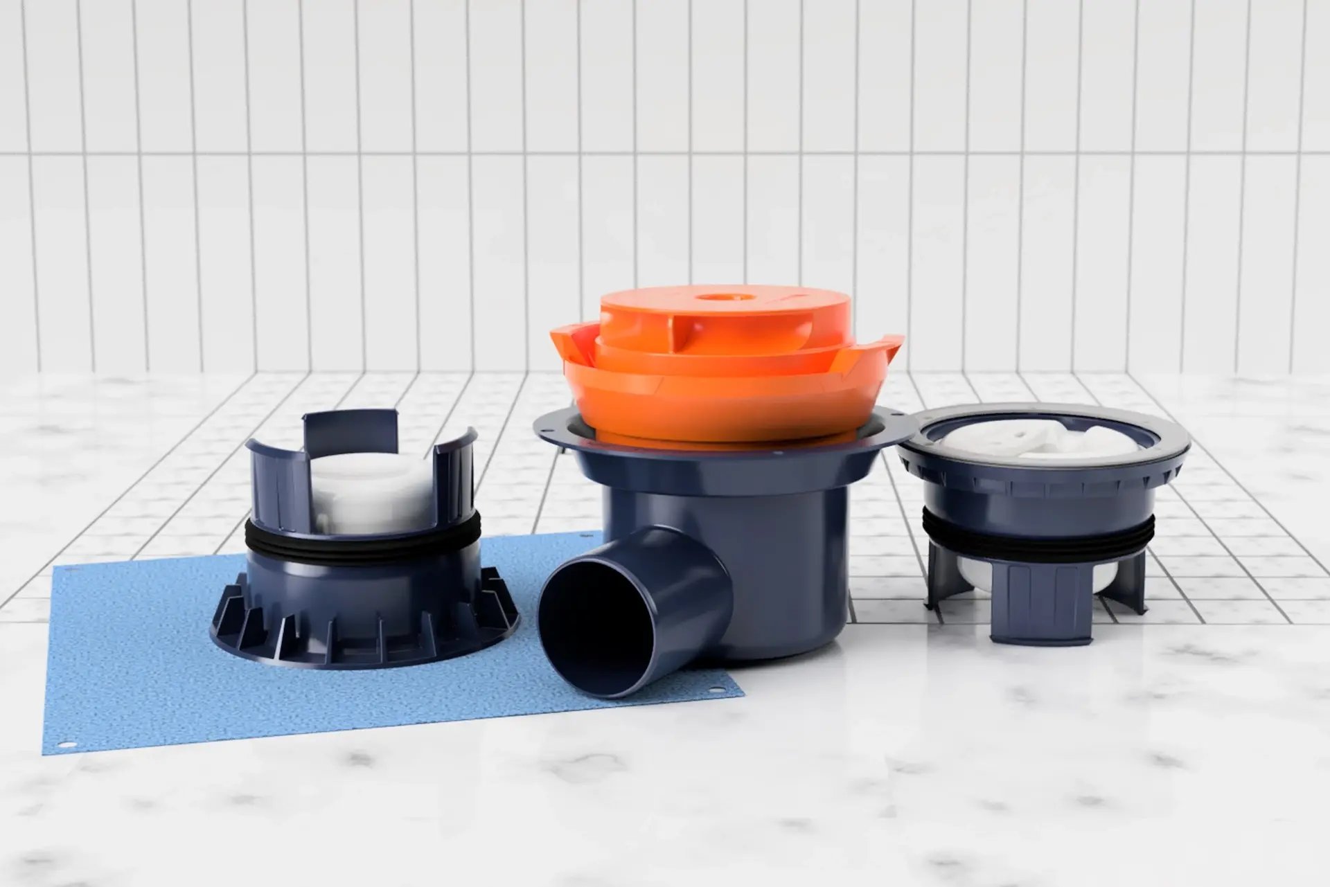 Slidedrain-Gulvsluk-Render